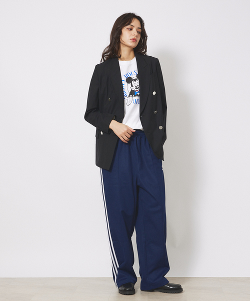 adidas(アディダス)の「【adidas/アディダス】ADIDAS BAGGY TP /バギートラックパンツ/ジャージ(その他パンツ・メンズ・ブラック/ネイビー・M/L/XL)」の5枚目の写真