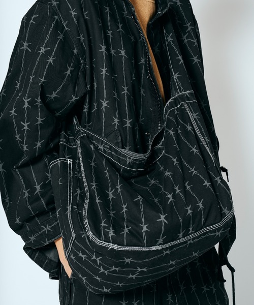 バッグ MADE IN STANDARD/PRINTED NEWSPAPER BAG セール】MADE IN STANDARD / メイドインスタンダード PRINTED