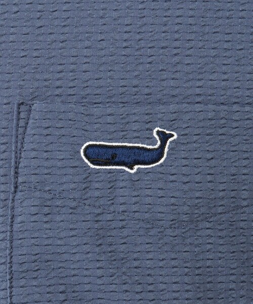 NOLLEY’S（ノーリーズ）の「【PrimeFlex DotAir】《吸水速乾》ストレッチ クジラ BD S/S 25SS（シャツ/ブラウス・メンズ・グレイッシュブルー/ブルー系その他/ネイビー/グレー系その他・S/M/L/XL）」の17枚目の写真