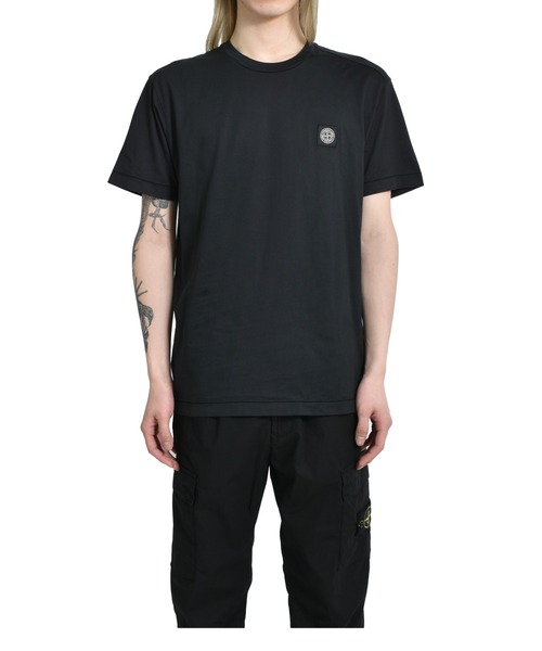 STONE ISLAND(ストーンアイランド)の「SS T-SHIRT(Tシャツ/カットソー・メンズ・ブラック・XL/LL)」の1枚目の写真
