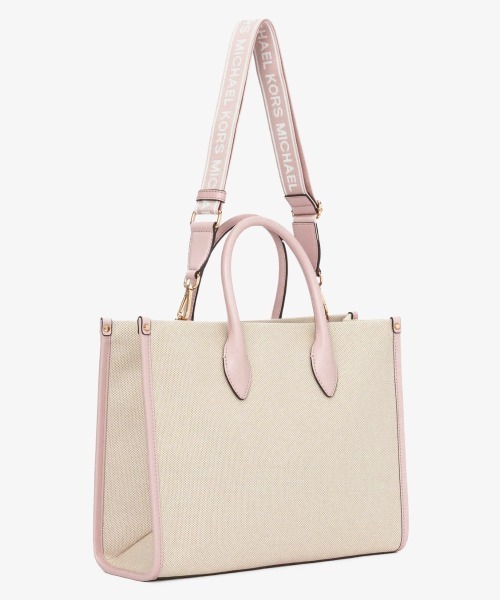MICHAEL KORS（マイケルコース）の「MIRELLA EW キャンバス トート ミディアム（トートバッグ・レディース・ピンク系・FREE）」の7枚目の写真