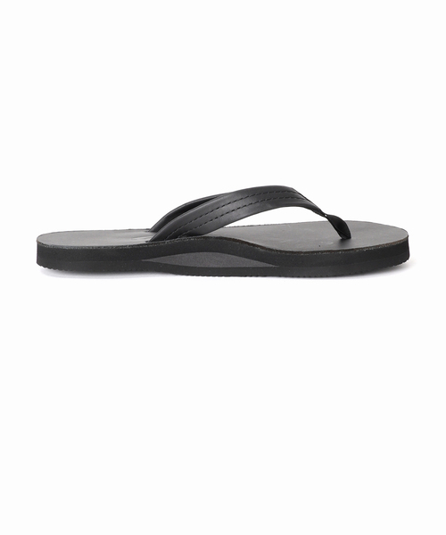 新品　レインボーサンダル　レディース　ラバー MEDIUM 黒　RAINBOW Amazon | Rainbow Sandals レディース ヘンプ-ラスタファリアン
