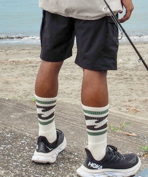 BILLABONG(ビラボン)の「BILLABONG メンズ WAVE SOCKS ソックス 【2025年春夏モデル】/ビラボン靴下(ソックス/靴下・メンズ・イエロー/オレンジ/グリーン・FREE)」の7枚目の写真