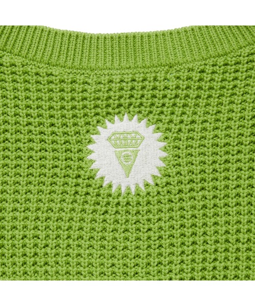 【BRIEFING×ZOZO CHAMPIONSHIP】3Dコラボニットセーター セール】WAFFLE SS KNIT(ニット/セーター)|ICECREAM(アイス