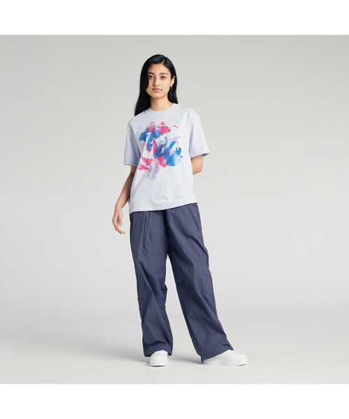 PUMA(プーマ)の「PUMA プーマ ウィメンズ サマー MX グラフィック 半袖 Tシャツ(Tシャツ/カットソー・レディース・ブルー系その他/ホワイト/ホワイト系その他5・SMALL/X-LARGE/MEDIUM/LARGE)」の11枚目の写真