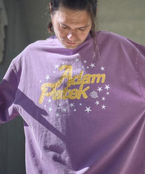 ADAM PATEK(アダムパテック)の「mt9516-disco logo short sleeve T Tシャツ(Tシャツ/カットソー・メンズ・ブラック/ホワイト/パープル・2/1)」の16枚目の写真