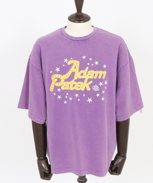 ADAM PATEK(アダムパテック)の「mt9516-disco logo short sleeve T Tシャツ(Tシャツ/カットソー・メンズ・ブラック/ホワイト/パープル・2/1)」の21枚目の写真