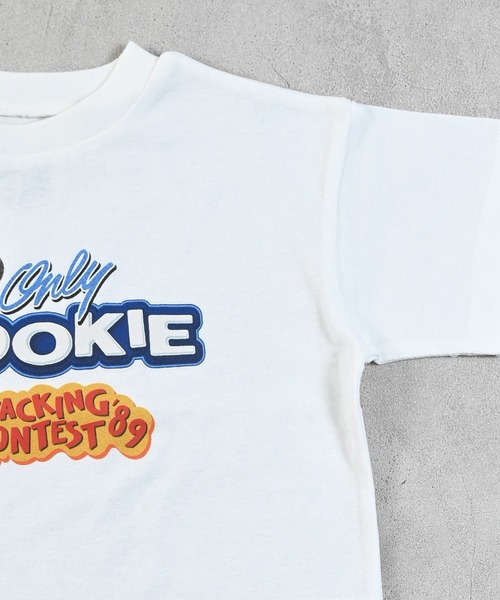 Ocean&Ground(オーシャン&グラウンド)の「COOKIE&SNEAKERSプリントTシャツ(Tシャツ/カットソー・キッズ・イエロー/ホワイト/サンドベージュ/ブラック・140/130/120/110/100/95/90/80)」の13枚目の写真
