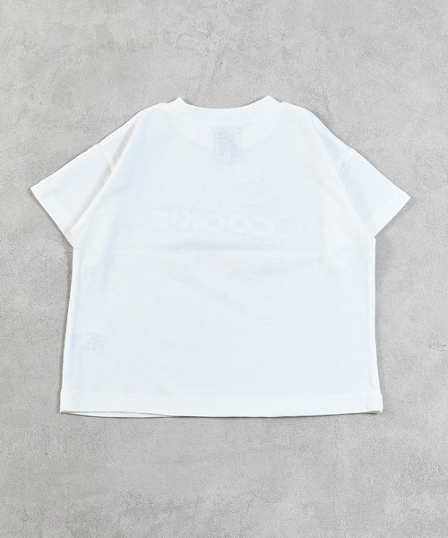 Ocean&Ground(オーシャン&グラウンド)の「COOKIE&SNEAKERSプリントTシャツ(Tシャツ/カットソー・キッズ・イエロー/ホワイト/サンドベージュ/ブラック・140/130/120/110/100/95/90/80)」の12枚目の写真