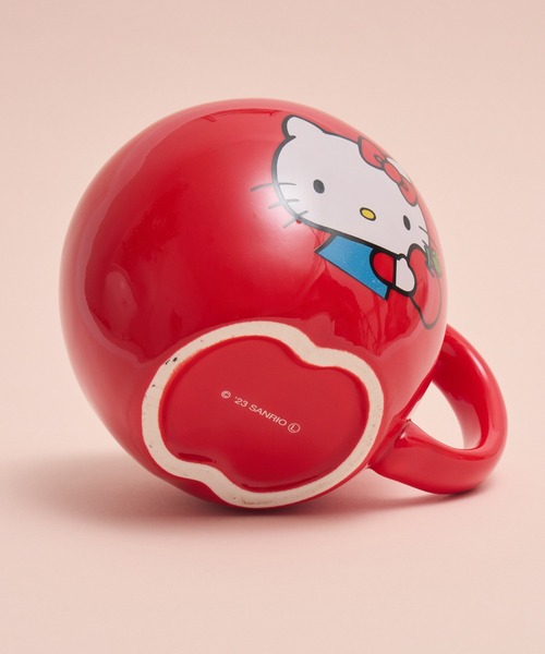 サンリオ】ハローキティ/リンゴマグ（グラス/マグカップ/タンブラー