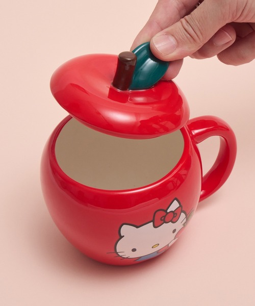 サンリオ】ハローキティ/リンゴマグ（グラス/マグカップ/タンブラー