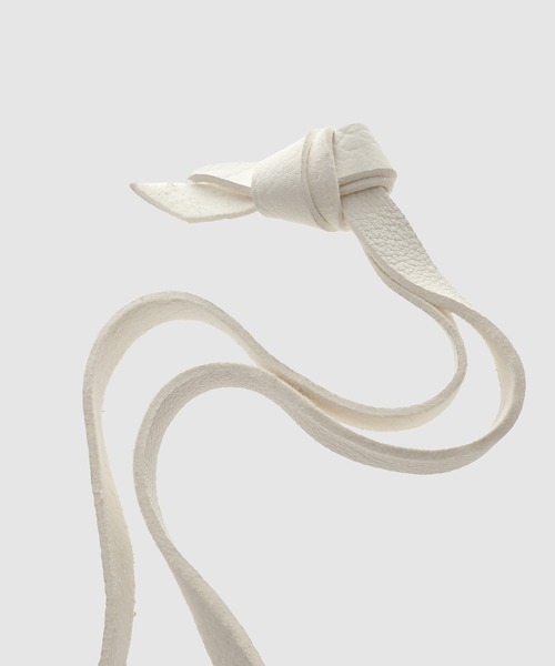 BOW WOW(バウワウ)の「DEER SKIN BAG(ショルダーバッグ・メンズ・ブラウン/ブラック/ホワイト・ONE SIZE)」の5枚目の写真