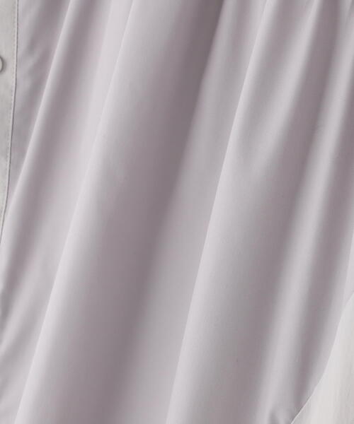 AULA AILA（アウラアイラ）の「AULA AILA/アウラアイラ/別注シャツスカート（スカート・レディース・ブラック/グレー・0）」の7枚目の写真