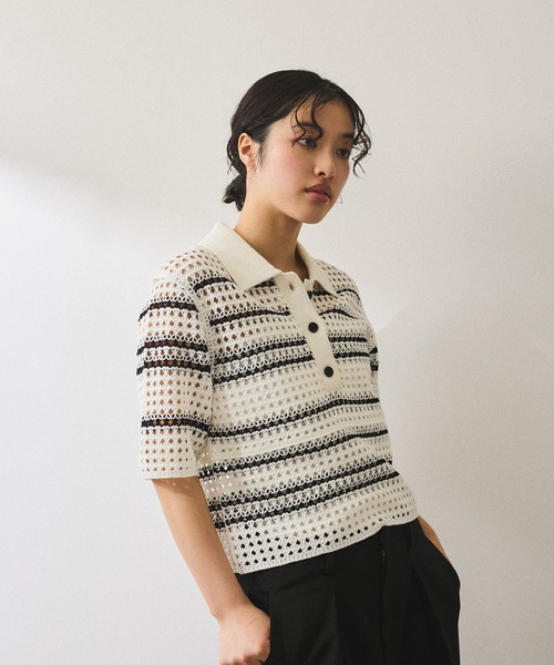 Adam et Rope&#39; - アダムエロペ ニット 楽天市場】【中古】Adam et Rope アルパカミックスニット