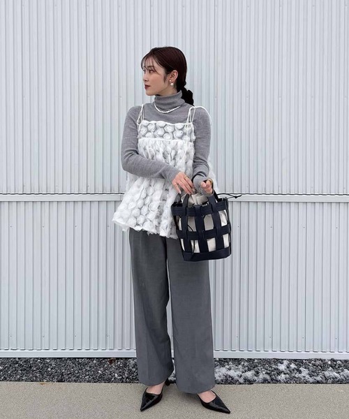 BLUE×PALANG（ブルーパラン）の「WOVEN BASKET BAG（ショルダーバッグ・レディース・ライトブルー/ダークブルー/ネイビー/ロイヤルブルー・FREE）」の18枚目の写真