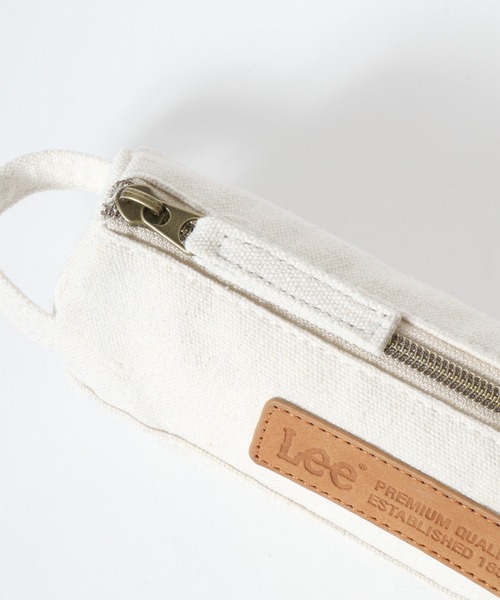 Lee(リー)の「Lee(リー)合皮パッチ ブランドロゴ マルチポーチ(ポーチ・レディース・ライトインディゴブルー/インディゴブルー/ストライプ/オフホワイト/ブラック系その他・FREE)」の10枚目の写真