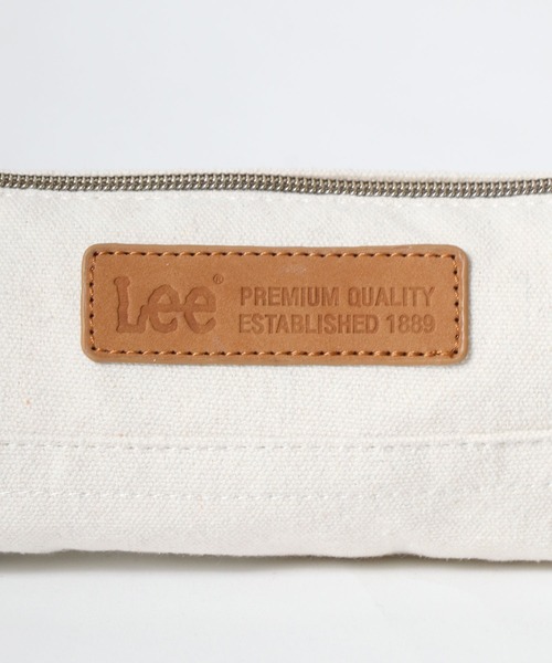 Lee(リー)の「Lee(リー)合皮パッチ ブランドロゴ マルチポーチ(ポーチ・レディース・ライトインディゴブルー/インディゴブルー/ストライプ/オフホワイト/ブラック系その他・FREE)」の11枚目の写真