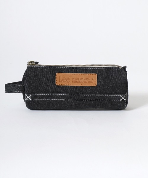 Lee(リー)の「Lee(リー)合皮パッチ ブランドロゴ マルチポーチ(ポーチ・レディース・ライトインディゴブルー/インディゴブルー/ストライプ/オフホワイト/ブラック系その他・FREE)」の16枚目の写真
