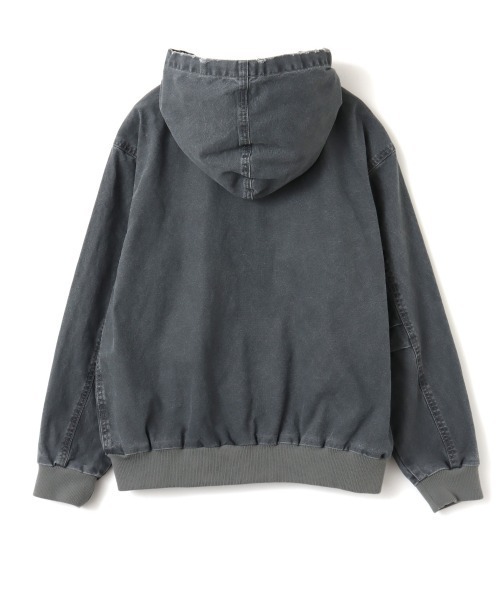 atmos pink(アトモスピンク)の「atmos pink Vintage Finish Hoodie Jacket / アトモス ピンク ヴィンテージ フィニッシュ フーディ ジャケット(その他アウター・レディース・ピンク/グレー・FREE)」の5枚目の写真