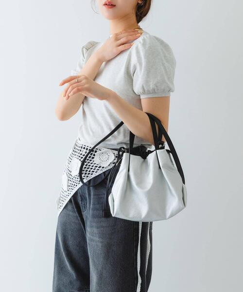 RODE SKO(ロデスコ)の「『XSサイズ』ウォッシャブルプチバッグ(ショルダーバッグ・レディース・シルバー/シルバー系その他/ブルー系その他/ベージュ/ブラック/オフホワイト/ブラウン/ミント・ONE)」の8枚目の写真