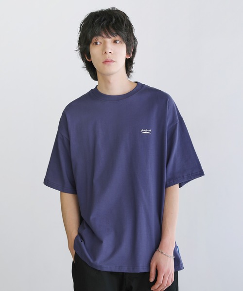 JACK PURCELL(ジャックパーセル)の「CONVERSE JACK PURCELL コーマ天竺クルーネックグラフィック半袖Tシャツ(Tシャツ/カットソー・メンズ・ホワイト系/グレー系/ブルー系1/ホワイト系1・L/M/S)」の4枚目の写真