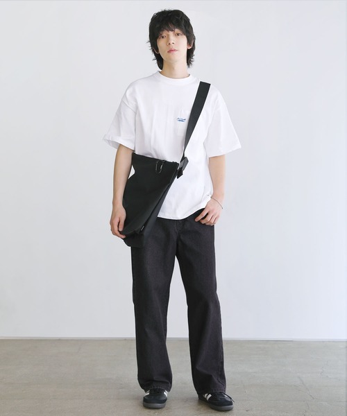 JACK PURCELL(ジャックパーセル)の「CONVERSE JACK PURCELL コーマ天竺クルーネックグラフィック半袖Tシャツ(Tシャツ/カットソー・メンズ・ホワイト系/グレー系/ブルー系1/ホワイト系1・L/M/S)」の8枚目の写真