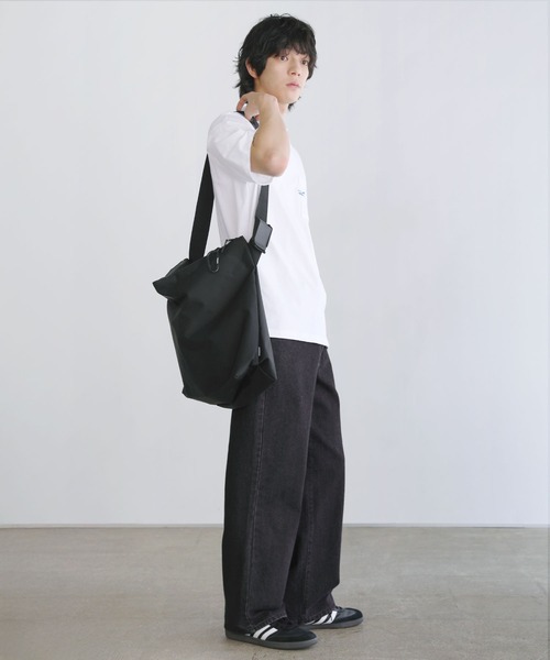 JACK PURCELL(ジャックパーセル)の「CONVERSE JACK PURCELL コーマ天竺クルーネックグラフィック半袖Tシャツ(Tシャツ/カットソー・メンズ・ホワイト系/グレー系/ブルー系1/ホワイト系1・L/M/S)」の10枚目の写真
