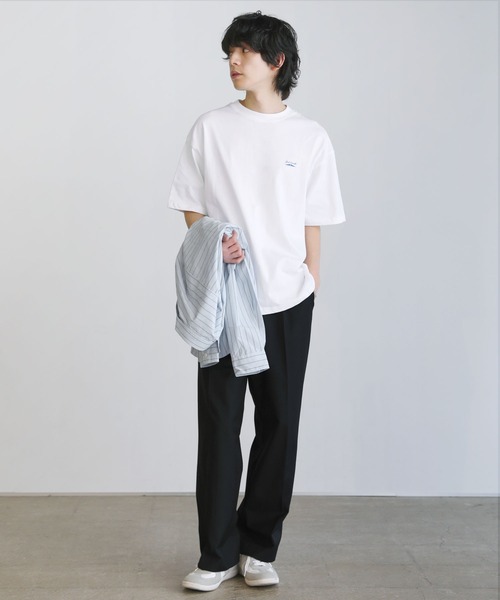 JACK PURCELL(ジャックパーセル)の「CONVERSE JACK PURCELL コーマ天竺クルーネックグラフィック半袖Tシャツ(Tシャツ/カットソー・メンズ・ホワイト系/グレー系/ブルー系1/ホワイト系1・L/M/S)」の14枚目の写真