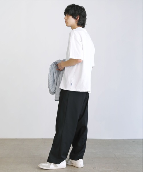 JACK PURCELL(ジャックパーセル)の「CONVERSE JACK PURCELL コーマ天竺クルーネックグラフィック半袖Tシャツ(Tシャツ/カットソー・メンズ・ホワイト系/グレー系/ブルー系1/ホワイト系1・L/M/S)」の15枚目の写真