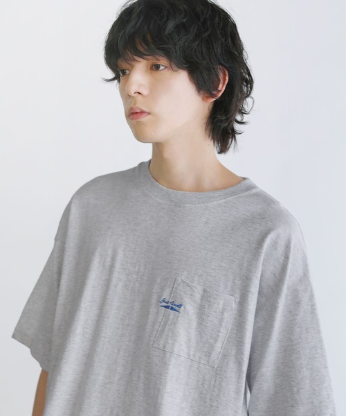 JACK PURCELL(ジャックパーセル)の「CONVERSE JACK PURCELL コーマ天竺クルーネックグラフィック半袖Tシャツ(Tシャツ/カットソー・メンズ・ホワイト系/グレー系/ブルー系1/ホワイト系1・L/M/S)」の17枚目の写真