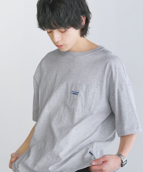 JACK PURCELL(ジャックパーセル)の「CONVERSE JACK PURCELL コーマ天竺クルーネックグラフィック半袖Tシャツ(Tシャツ/カットソー・メンズ・ホワイト系/グレー系/ブルー系1/ホワイト系1・L/M/S)」の19枚目の写真