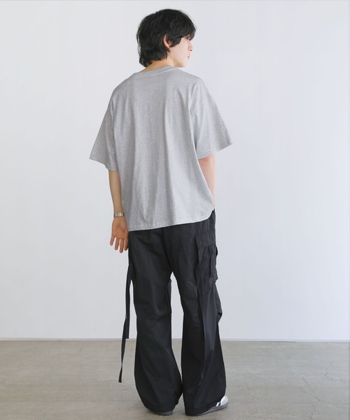 JACK PURCELL(ジャックパーセル)の「CONVERSE JACK PURCELL コーマ天竺クルーネックグラフィック半袖Tシャツ(Tシャツ/カットソー・メンズ・ホワイト系/グレー系/ブルー系1/ホワイト系1・L/M/S)」の22枚目の写真