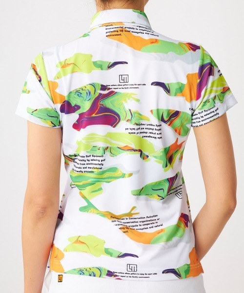 Loudmouth(ラウドマウス)の「【LOUDMOUTH/ラウドマウス】レディースデザイン柄半袖シャツ ゴルフ(シャツ/ブラウス・レディース・その他30/その他31/その他32/その他33/その他29/その他28・MEDIUM/LARGE/LL/SMALL)」の8枚目の写真