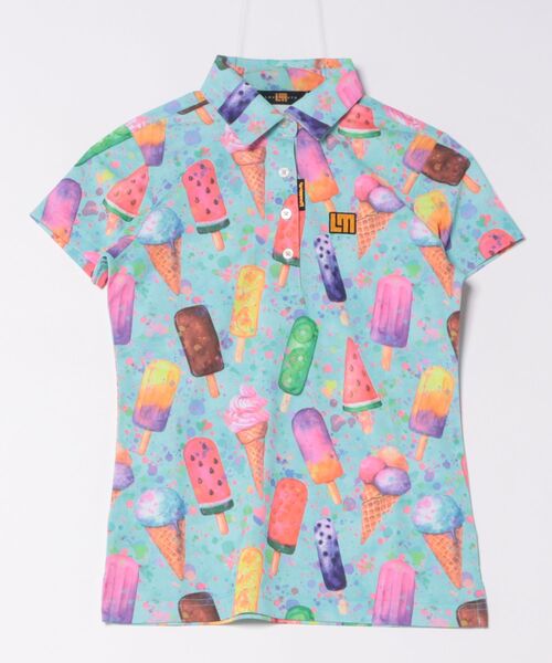 Loudmouth(ラウドマウス)の「【LOUDMOUTH/ラウドマウス】レディースデザイン柄半袖シャツ ゴルフ(シャツ/ブラウス・レディース・その他30/その他31/その他32/その他33/その他29/その他28・MEDIUM/LARGE/LL/SMALL)」の21枚目の写真