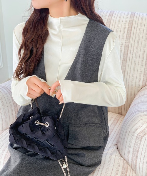 アルベロ　トップス DOUBLE CUFFS HOOD ZIP SHIRT/BEIGE | ato AOYAMA