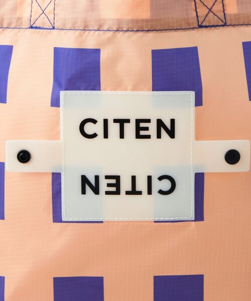 CITEN（シテン）の「＜CITEN＞くるくるパッチンジオメチェックS（エコバッグ/サブバッグ・レディース・ライトグレー/ライトブルー/シャーベット・FREE）」の20枚目の写真