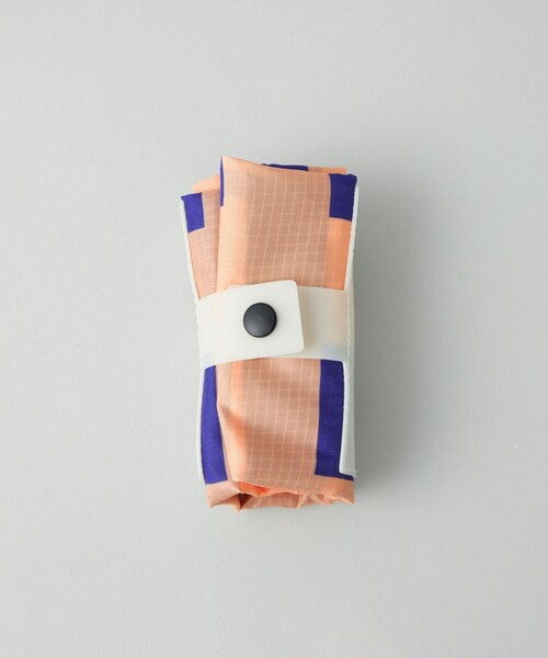 CITEN（シテン）の「＜CITEN＞くるくるパッチンジオメチェックS（エコバッグ/サブバッグ・レディース・ライトグレー/ライトブルー/シャーベット・FREE）」の17枚目の写真