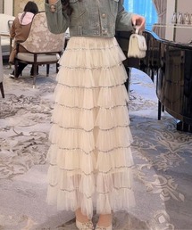 Mayree | SK　ティアードラメスカート(se)(スカート)