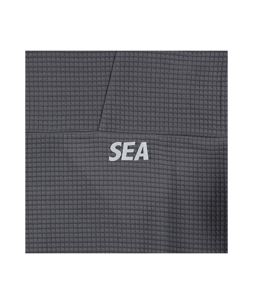 WIND AND SEA（ウィンダンシー）の「WDS-ES WDS_TEX Dimensional Hooded Sweatshirt（パーカー・メンズ・オリーブドラブ/グレー/アイボリー/ブラック・S/M/L/XL）」の12枚目の写真
