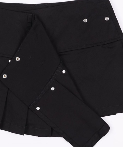 FANCY CLUB（ファンシークラブ）の「FANCY CLUB／プリーツラップスカート（スカート・レディース・ブラック・FREE）」の10枚目の写真