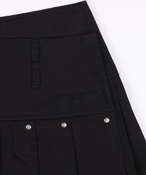 FANCY CLUB（ファンシークラブ）の「FANCY CLUB／プリーツラップスカート（スカート・レディース・ブラック・FREE）」の11枚目の写真