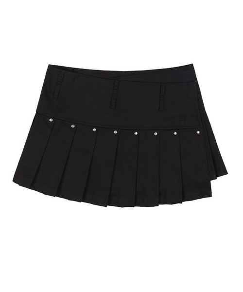 FANCY CLUB（ファンシークラブ）の「FANCY CLUB／プリーツラップスカート（スカート・レディース・ブラック・FREE）」の8枚目の写真