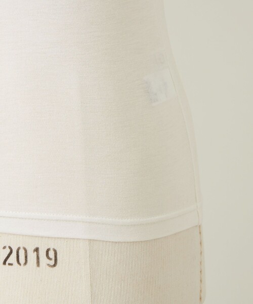 conte（コンテ）の「＜conte＞カップ キャミソール（キャミソール・レディース・ネイビー/ベージュ/ブラック/ホワイト・FREE）」の8枚目の写真