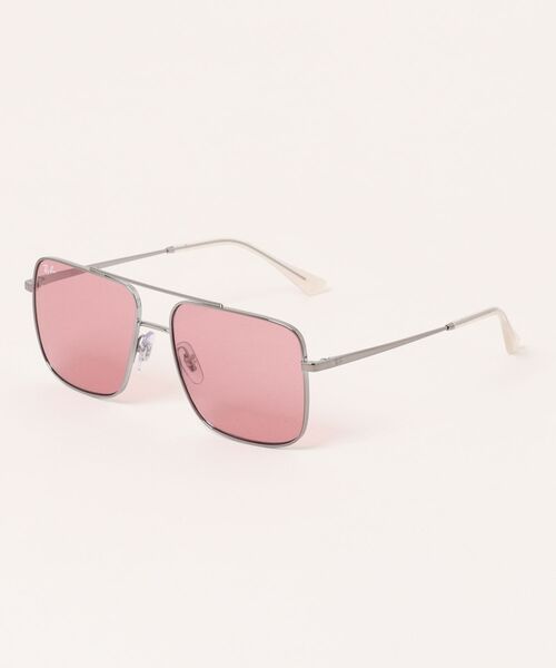 Ray-Ban（レイバン）の「Ray-Ban/レイバン サングラス ARI BIO-BASED 紫外線対策 0RB3758004/84（サングラス・メンズ・シルバー・FREE）」の10枚目の写真