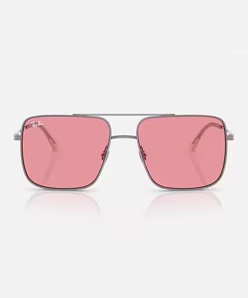 Ray-Ban（レイバン）の「Ray-Ban/レイバン サングラス ARI BIO-BASED 紫外線対策 0RB3758004/84（サングラス・メンズ・シルバー・FREE）」の5枚目の写真