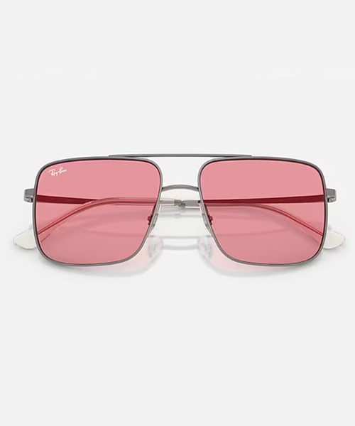 Ray-Ban（レイバン）の「Ray-Ban/レイバン サングラス ARI BIO-BASED 紫外線対策 0RB3758004/84（サングラス・メンズ・シルバー・FREE）」の8枚目の写真