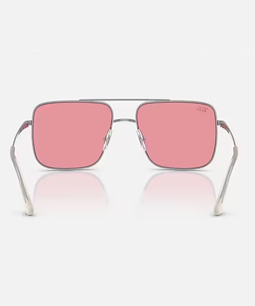 Ray-Ban（レイバン）の「Ray-Ban/レイバン サングラス ARI BIO-BASED 紫外線対策 0RB3758004/84（サングラス・メンズ・シルバー・FREE）」の7枚目の写真