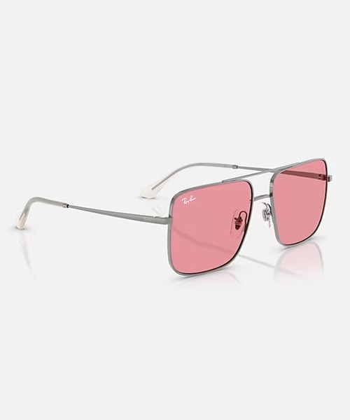 Ray-Ban（レイバン）の「Ray-Ban/レイバン サングラス ARI BIO-BASED 紫外線対策 0RB3758004/84（サングラス・メンズ・シルバー・FREE）」の9枚目の写真