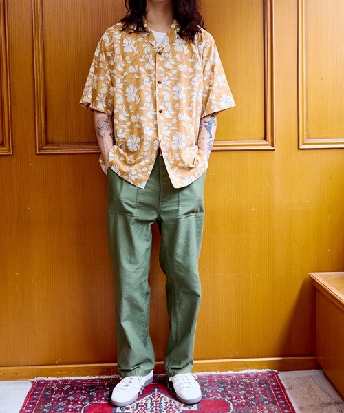 ADAM ET ROPE'（アダムエロペ）の「【WILD LIFE TAILOR】アソート ハワイアン オープンカラー シャツ（シャツ/ブラウス・メンズ・ブルー系その他/オフホワイト/イエロー系その他/ブラック系その他2・L/M）」の5枚目の写真