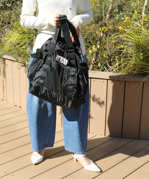 Caribou（カリブー）の「追加7【CARIBOU MOUNTAINEERING】ライトウェイトパックトート / バックパック / トートバッグ / 2WAY【WEB限定】（トートバッグ・レディース・カーキ/ブラック/ベージュ・フリー）」の11枚目の写真